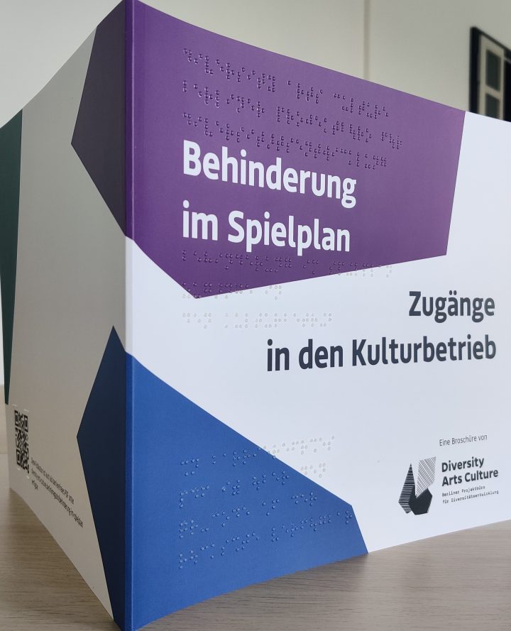 Cover der Broschüre Behinderung im Spielplan