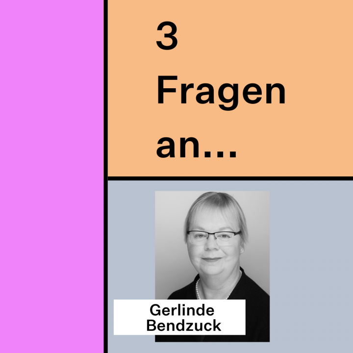 Cover der Audiogrammreihe mit dem Portrait von Gerlinde Bendzuck